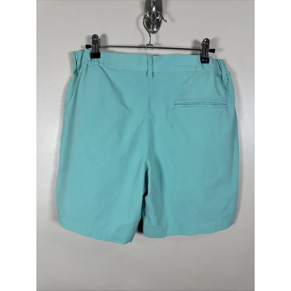 Criquet Men’s Shorts Chino Teal Preppy Tennis Old Money M